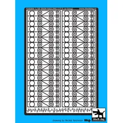 Black Dog E35004 1/35 Iron fence