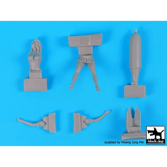 Black Dog F32052 1/32 German Pin Up #1