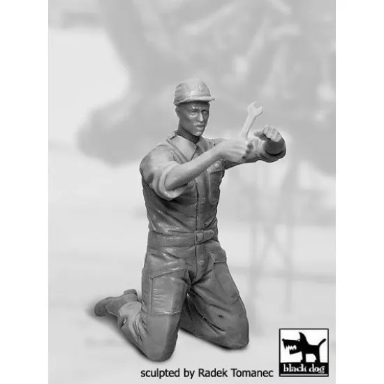 Black Dog F32062 1/32 Mechanics personnel USAAF 1940-45 #4