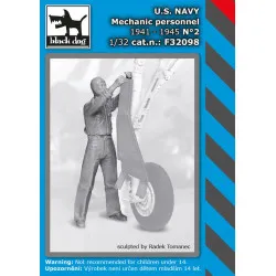 Black Dog F32098 1/32 US NAVY mechanic personnel 1941-45 #2