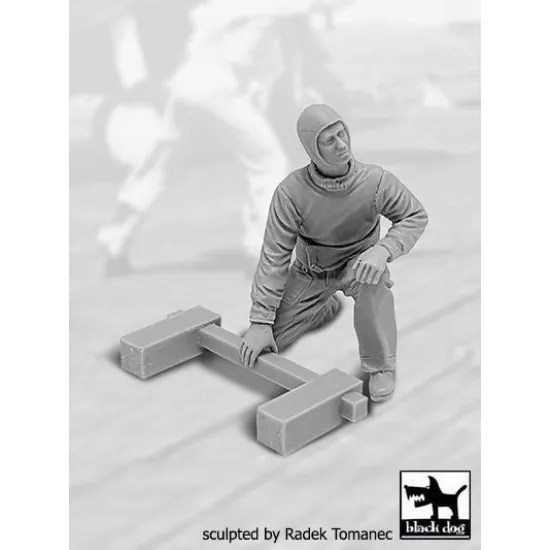 Black Dog F32110 1/32 U.S. NAVY aircraft carrier personnel 1941-45 #3