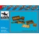 Black Dog F32128 1/32 WW II Luftwaffe bomb Sc 50+crate boxes