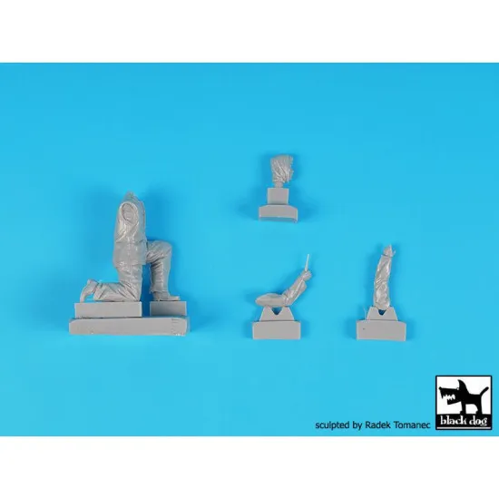 Black Dog F32132 1/32 RAF mechanics personnel 1940-45 #3