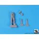 Black Dog F32153 1/32 US Navy fighter pilots modern set