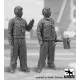 Black Dog F32159 1/32 US aircraft carrier deck crew set #1