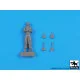 Black Dog F32162 1/32 US aircraft carrier deck crew set #2