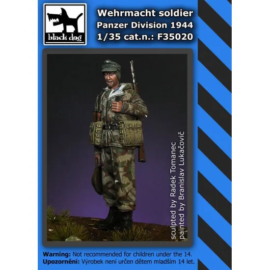 Black Dog F35020 1/35 Wehrmacht soldier 1944 Black Dog F35020 1/35 Wehrmacht soldier 1944