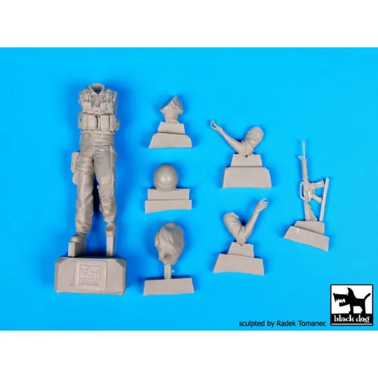 Black Dog F35069 1/35 Israel army soldier #2