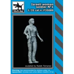Black Dog F35089 1/35 Israeli woman soldier #1