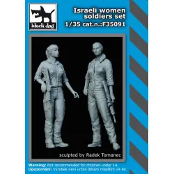 Black Dog F35091 1/35 Israeli woman soldiers set