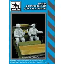 Black Dog F35099 1/35 British paratroopers set