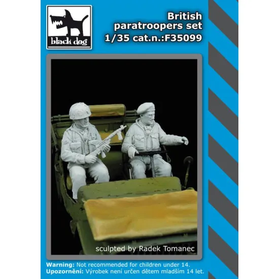 Black Dog F35099 1/35 British paratroopers set