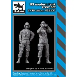 Black Dog F35137 1/35 US modern tank crew set