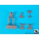 Black Dog F35143 1/35 US modern tank crew set #2