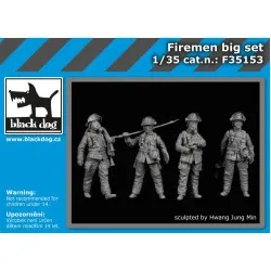 Black Dog F35153 1/35 Firemen big set