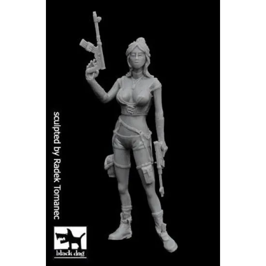 Black Dog F35155 1/35 Post apocalyptic woman #2