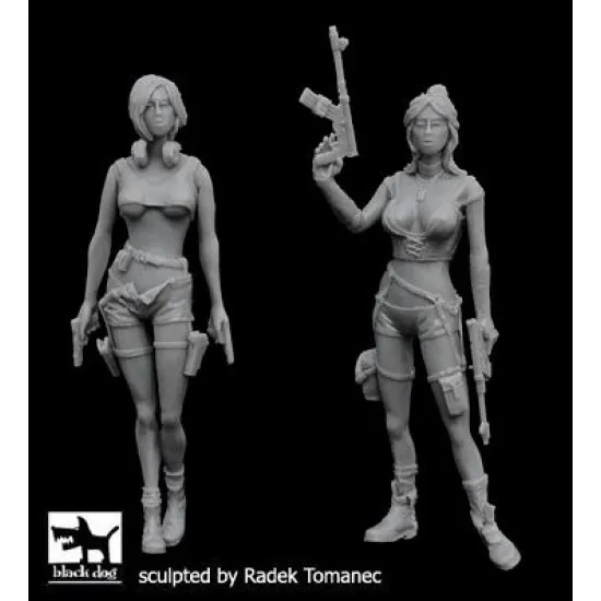 Black Dog F35156 1/35 Post apocalyptic women set