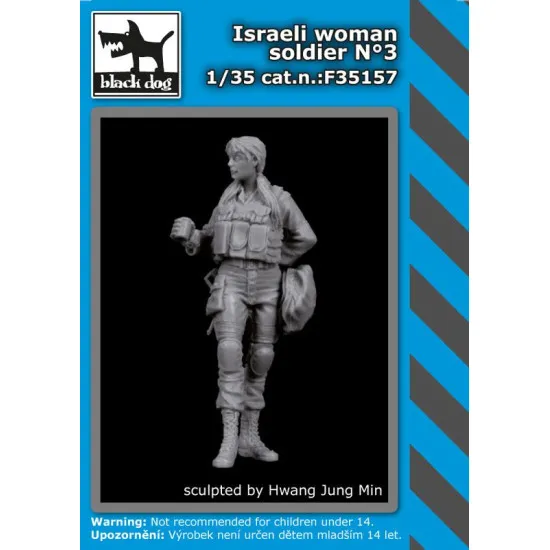 Black Dog F35157 1/35 Israeli woman soldier #3