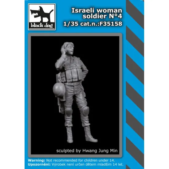 Black Dog F35158 1/35 Israeli woman soldier #4