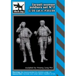 Black Dog F35159 1/35 Israeli women soldiers set #2
