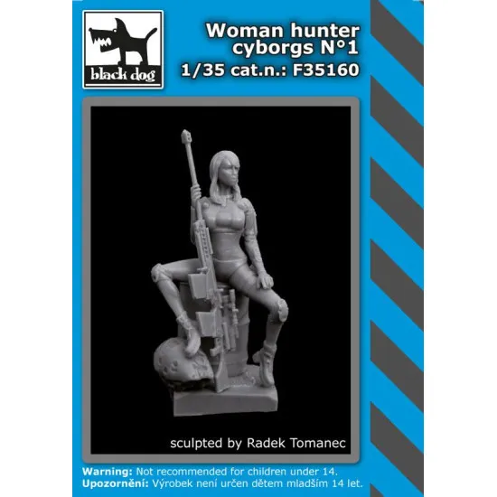 Black Dog F35160 1/35 Woman hunter cyborgs #1