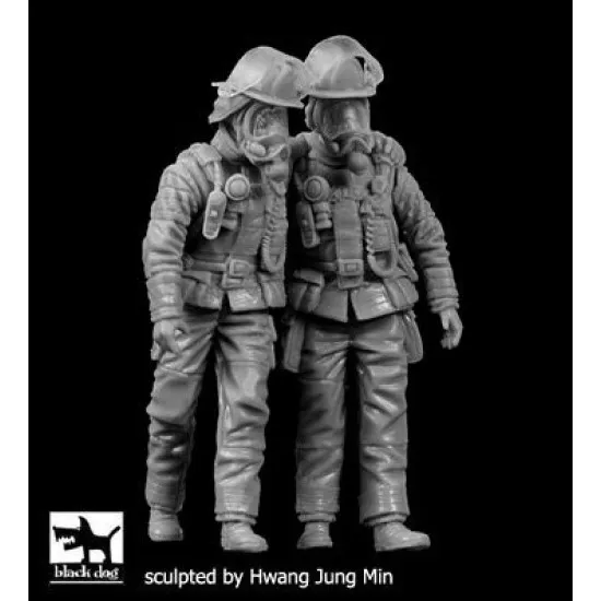 Black Dog F35163 1/35 Firemen set #3