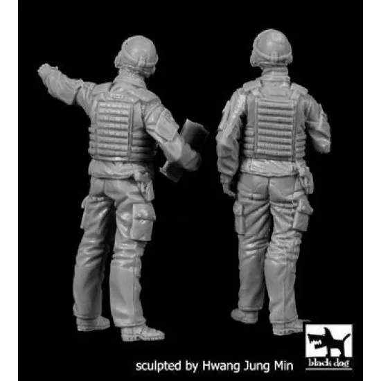 Black Dog F35178 1/35 French modern tank crew set