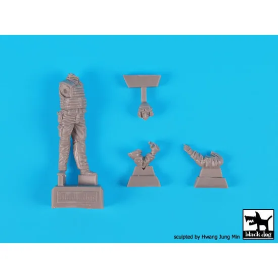 Black Dog F35178 1/35 French modern tank crew set