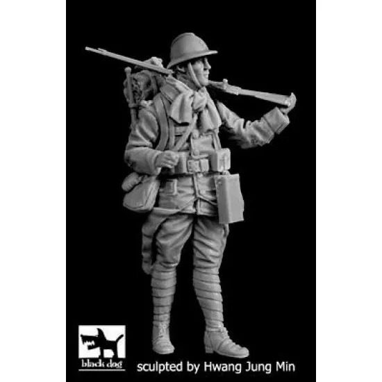 Black Dog F35200 1/35 French soldier WWI #1