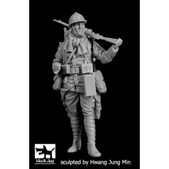 Black Dog F35200 1/35 French soldier WWI #1