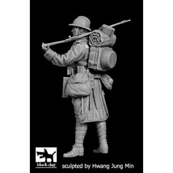 Black Dog F35200 1/35 French soldier WWI #1