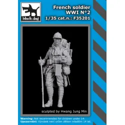 Black Dog F35201 1/35 French soldier WWI #2
