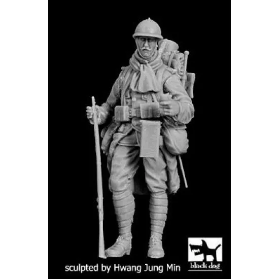 Black Dog F35201 1/35 French soldier WWI #2