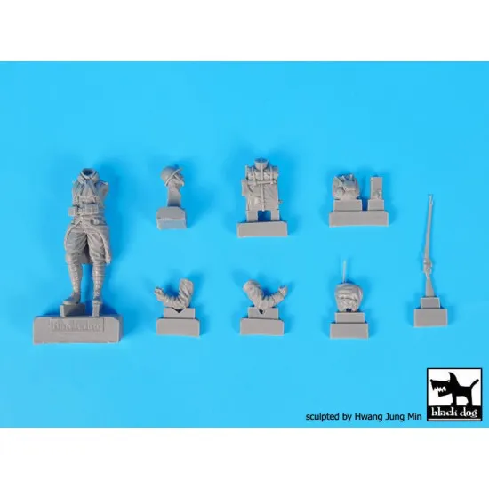 Black Dog F35201 1/35 French soldier WWI #2