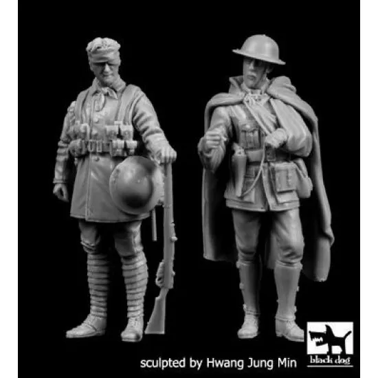 Black Dog F35206 1/35 British soldiers WW I set #2