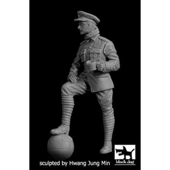 Black Dog F35219 1/35 British soldier Christmas truce WW I