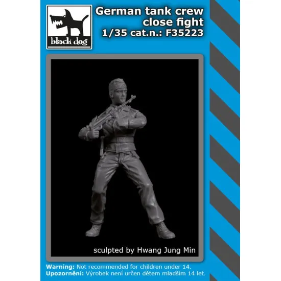 Black Dog F35223 1/35 German tank crew close fight