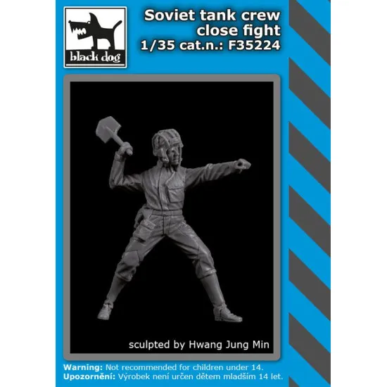 Black Dog F35224 1/35 Soviet tank crew close fight