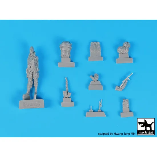 Black Dog F35228 1/35 US paratroopers before jump set