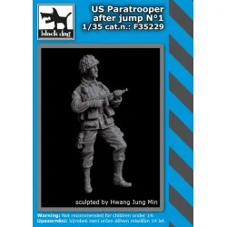 Black Dog F35229 1/35 US paratrooper after jump #1