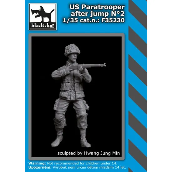 Black Dog F35230 1/35 US paratrooper after jump #2