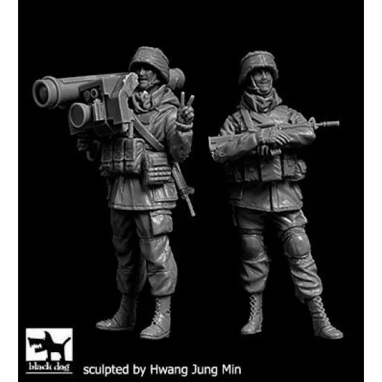 Black Dog F35246 1/35 Ukrainian soldiers set #2