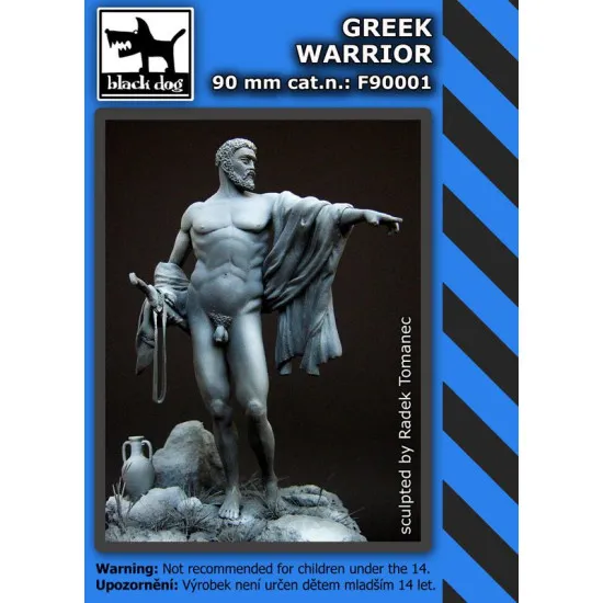 Black Dog F90001 90mm Greek warrior