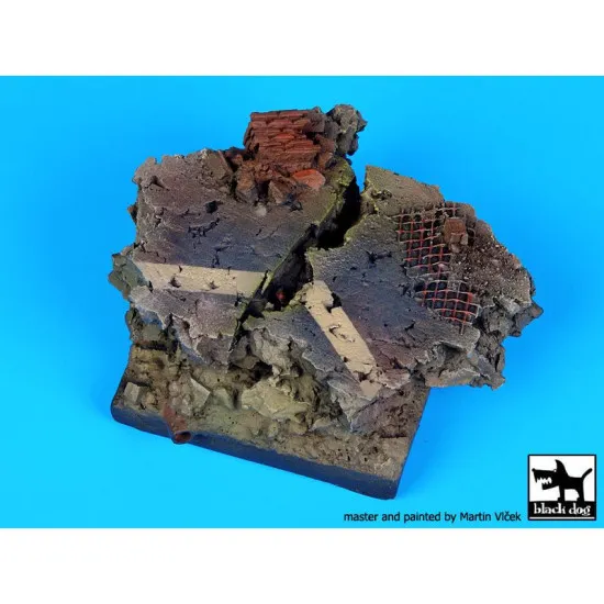 Black Dog FD002 Cracked road base fantasy base