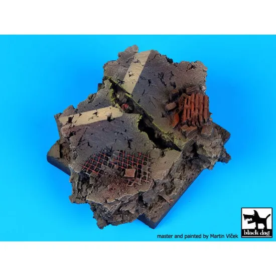 Black Dog FD002 Cracked road base fantasy base