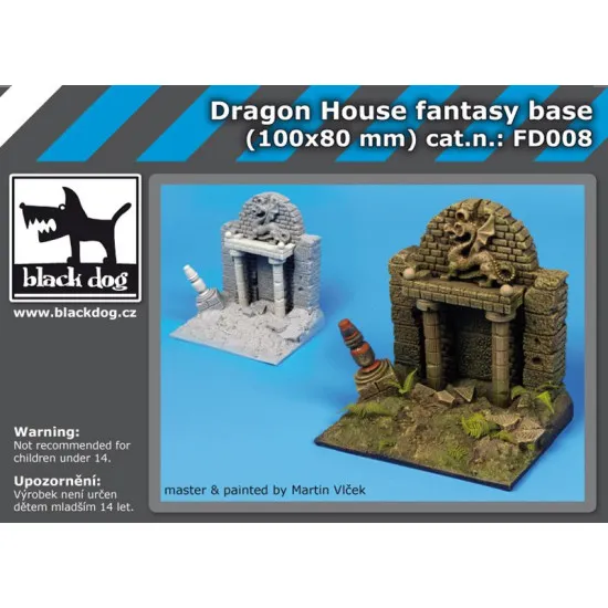 Black Dog FD008 Dragon house fantasy base