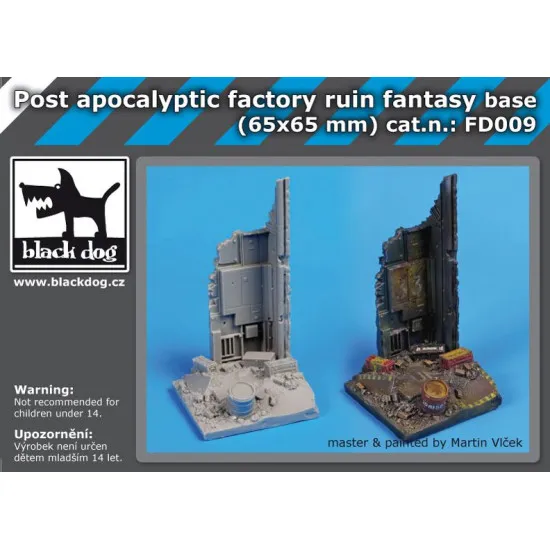 Black Dog FD009 Post apocalyptic factory ruin fant.base