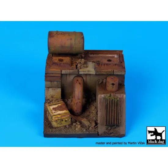 Black Dog FD010 Post apocalyptic chemical factory fantasy base