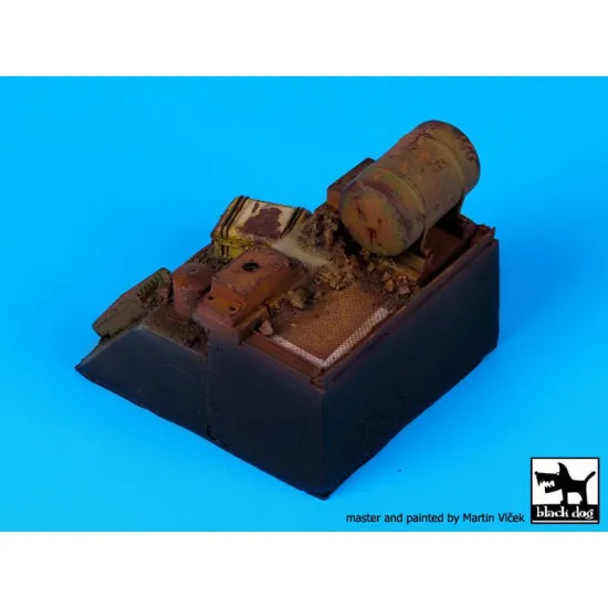 Black Dog FD010 Post apocalyptic chemical factory fantasy base