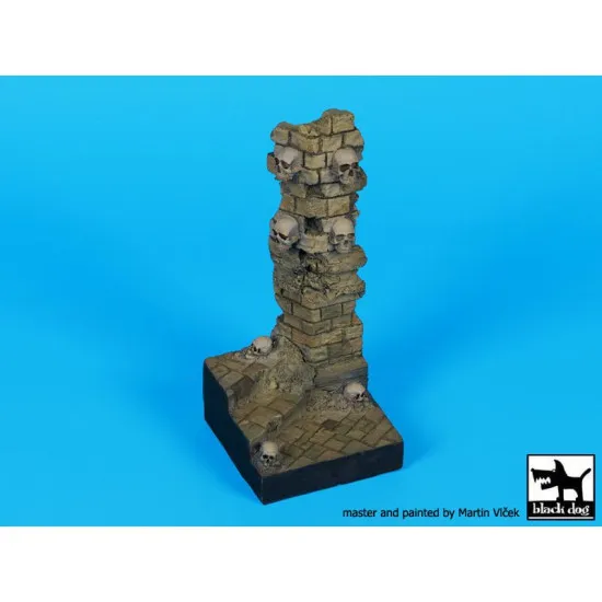 Black Dog FD015 Corner with skulls base